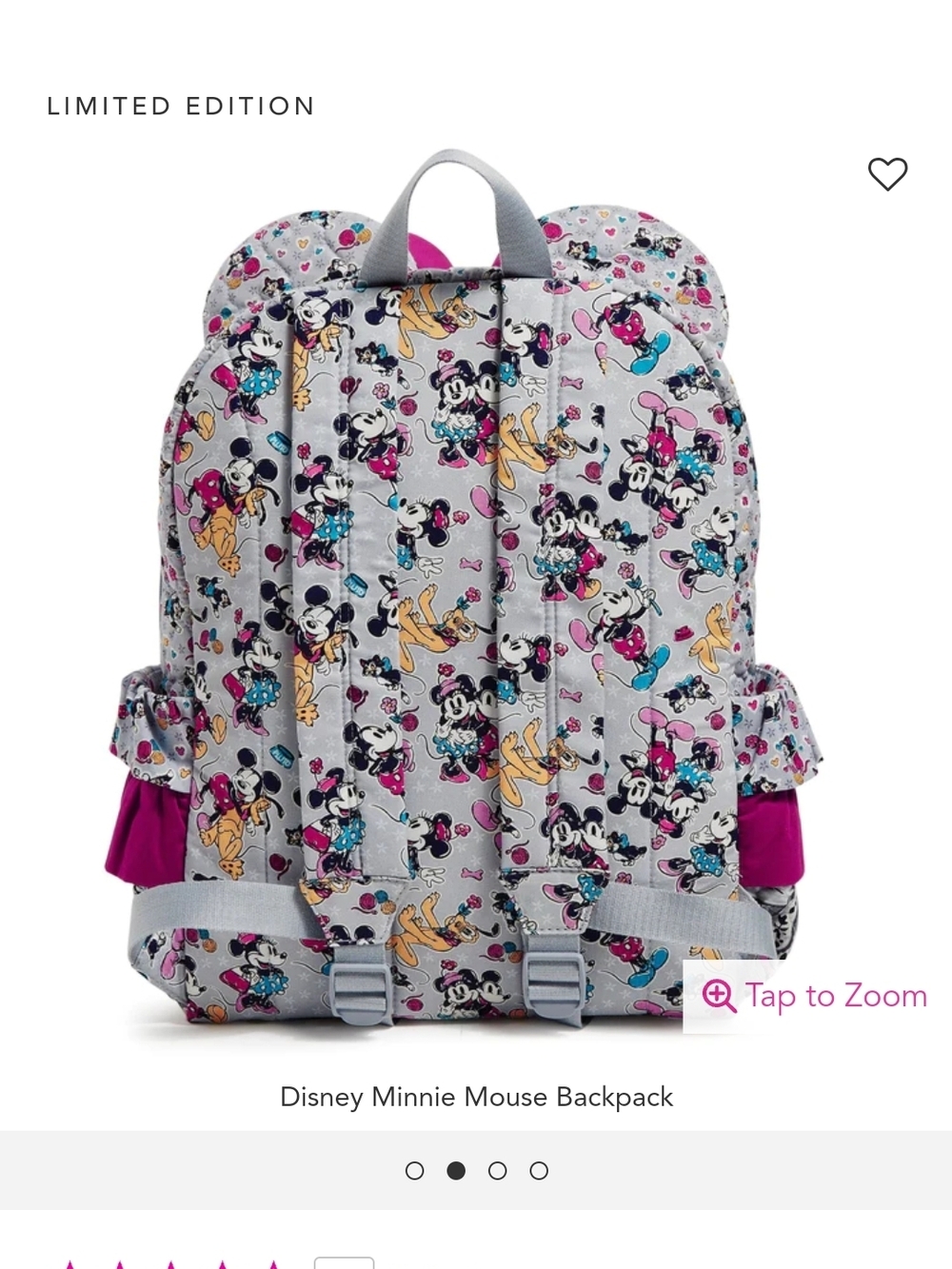 Disney Pets Vera Bradley Backpack - Picture 5 of 9